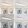 Arcchio LED Panel Lysander, LED, Metall, Alu Farbwechsel warmweiß / tageslicht IP20 mit Fernbedienung, LED 32 W gesamt, Farbwechsel warmweiß / tageslicht Bild 5