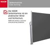 NOOR Seitenmarkise Exklusiv 120x350 cm anthrazit Bild 2