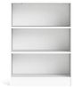 Dmora Bücherregal mit drei Fächern, weiße Farbe, 79 x 107 x 27 cm Bild 4