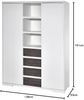Schardt 'Maxx Fleetwood' Kleiderschrank 2-türig Bild 3