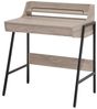 Schreibtisch heller Holzfarbton 73x48 cm 2 Schubladen BROXTON Bild 5