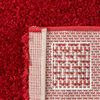 Carpettex 'Unicolor' Hochflor-Teppich, Höhe: 30 mm, Shaggy Langflor, Rot, 120 cm (Rund) Bild 5