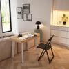 Skraut Home | Ausziehbarertisch | Multifunktionaler ausziehbarer | 220 | Für 10 Gäste | Hölzerne Beine | Moderner Stil | Eiche Bild 4