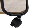 HOME DECO FACTORY - Hd6173 Indus Küchenwagen, 3 Ebenen, Holz, 62 x 30 x 83,5 cm, für Haus und Basar, Aufbewahrung der Küche Bild 4