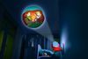 HABA 303512 - Steckdosenlicht Conni, Schlummerlicht mit Conni-Motiven für Kinder, LED-Schlummerleuchte fürs Kinderzimmer, fürs Gute-Nacht-Ritual, Lichtspiel hilft beim Orientieren im Dunkeln Bild 3