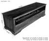 Lowboard Akazie 175x50x53 nougat lackiert OXFORD #439 Bild 3