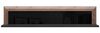 FORTE Savona Wandpaneel, Holzwerkstoff, Schwarz/Braun, 132,9 x 27,7 x 22 cm Bild 4