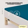 Schlafgut Spannbettlaken EASY Jersey Elasthan Topper, Jersey, Gummizug: rundum, (1 Stück), MADE IN GREEN by OEKO-TEX® Bild 3