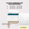 Schlafgut Spannbettlaken EASY Jersey Elasthan Topper, Jersey, Gummizug: rundum, (1 Stück), MADE IN GREEN by OEKO-TEX® Bild 4
