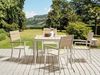 Gartentisch Kunststoff Beige PRATO Bild 2