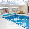 5,7M Pool Aufrollvorrichtung fahrbar Aufroller Stange Poolabdeckung Solarfolie Bild 4