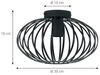 Lindby Deckenleuchten Maivi, Metall, Schwarz IP20, 1 x 15 W LED Bild 4