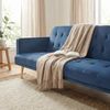 Menzzo Sofa, Blau, 191 x 79 x 78 cm Bild 2