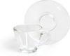 Excelsa Tasse & Co. Packung 6 Tasse Kaffee CL 9, Glas, transparent, 6. 5x6. 5x5. 6 cm Bild 2