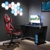 Gamingtisch Hudson Anthrazit 120 x 60 cm Vicco Bild 2