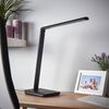 Lindby Schreibtischlampe Kuno, LED, Kunststoff Schwarz warmweiß IP20, 1 x 8,2 W LED, warmweiß Bild 3
