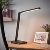 Lindby Schreibtischlampe Kuno, LED, Kunststoff Schwarz warmweiß IP20, 1 x 8,2 W LED, warmweiß Bild 2