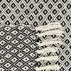 beliani 'CHYAMA' Decke, Baumwolle schwarz, 0,5 x 220 x 200 cm Bild 5