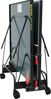 Sunflex 50063 'Tischtennisplatte Sport Indoor', 274 x 152,5 x 76 cm, mit Tischtennisnetz, klappbar, grün Bild 2