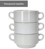 MamboCat Suppenschüssel 12er Set Stiva Suppenschale weiß 250 ml, Porzellan Bild 4