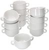 MamboCat Suppenschüssel 12er Set Stiva Suppenschale weiß 250 ml, Porzellan Bild 2