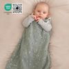 Ehrenkind® Baby Sommerschlafsack Rund Musselin 0.5 TOG | aus weicher OEKO-TEX zertifizierter Bio-Baumwolle | Sommer Baby Schlafsack Baby 0.5 TOG Gr. 50/56 Zimt Gemustert Bild 4