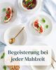 Steingut Geschirrset 6 Personen Hygge 24 tlg. TESTSIEGER, Traumhaftes Skandinavisches Steingut Geschirr Set, Schüssel- und Teller Set, Tafelservice 6 Personen, Geschirrsets Pure Living in Beige Bild 4