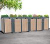Westmann Metall Mülltonnenbox Planta | 6x240 L | Bild 2