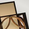 Wandleuchte, Eisen, Bronze Gold, H 34,3 cm Bild 4