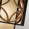 Wandleuchte, Eisen, Bronze Gold, H 34,3 cm Bild 5