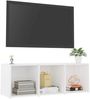 vidaXL TV-Schrank Weiß 107x35x37 cm Holzwerkstoff 805534 Bild 3