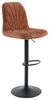 Vente-unique - LASANDRIA Barhocker Stoff Rot - B 53,5 cm x H 117 cm96 cm x L 47 cm Bild 4
