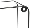 Set mit 2 Wandregalen aus Metall und MDF in Schwarz Bild 4