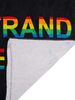 Schietwetter Strandtuch Unisex Strandhandtuch "Rainbow" 150x75cm, Stoff Bild 3