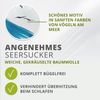 TRAUMSCHLAF Bettwäsche Küstenbrise Ozean, Seersucker, 3 teilig, bügelfreie Seersucker Qualität Bild 4