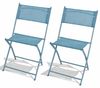 2er Klappstuhl Gartenstuhl Campingstuhl Klappbar klappbar Türkis Bild 2