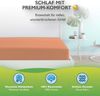 etérea Jersey Topper Spannbettlaken Spannbetttuch Pfirsich 140x200 - 160x200 cm Bild 2
