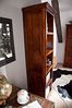 Regal Akazie 54x44x195 nougat lackiert OXFORD #441 Bild 2
