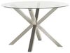 Gartentisch MALETTO 120 cm 120 cm Glas Silber Bild 4