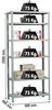 SimonRack Schwerlastregal, Lagerregal, 200 x 90 x 40 Metallregal, Kellerregal, Biegestelle 75 kg, 6 Fachböden, Galvanisiert - Advantage Bild 3