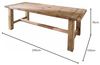 Mirabeau Esstisch Tisch Oteley antikbraun Bild 3