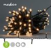 Weihnachtsbeleuchtung | Schnur | 96 LED's | Warmweiss | 7.20 m | Lichteffekte: 7 | Innen- und Aussenbereich | Batteriebetrieben Bild 2