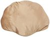 Kissen 2er Set Ohne Muster CONSOLIDA Samtstoff 47 x 35 cm Sandbeige Bild 5