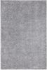 carpet city Shaggy Hochflor Teppich - 120x170 cm - Grau - Langflor Wohnzimmerteppich - Einfarbig Uni Modern - Flauschig-Weiche Teppiche Schlafzimmer Deko Bild 2