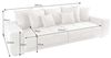 riess-ambiente Big-Sofa ELEGANCIA 285cm champagner / beige, Einzelartikel 1 Teile, XXL Couch · Samt · mit Federkern · inkl. Kissen · Design Bild 3