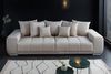 riess-ambiente Big-Sofa ELEGANCIA 285cm champagner / beige, Einzelartikel 1 Teile, XXL Couch · Samt · mit Federkern · inkl. Kissen · Design Bild 4