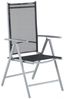 Gartenstuhl 6er Set CATANIA Metall Schwarz Bild 4