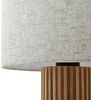 Lindby Tischleuchte Kimiko, Holz IP20, 1 x 15 W LED Bild 5