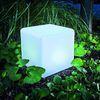 esotec LED Gartenleuchte Solar Würfelleuchte Smart Cube, 18cm, 7 Leuchtfarben, outdoor 106100, 7 Lichtfarben, Dauerlicht oder Farb-Wechsellicht, automatisches Einschalten bei Dämmerung, LED fest integriert, tageslichtweiß, blau, violett, rot, gelb, grü... Bild 5