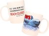 Pyramid Tasse Beach Closed Keramik Tasse Jaws offizielle Merchandising Frühstücksbecher, nicht anwendbar Bild 4